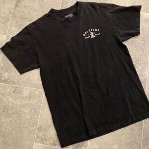 Spitfire Men's Black Graphic Tee